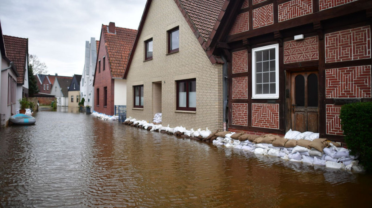 Hochwasser in Verden
