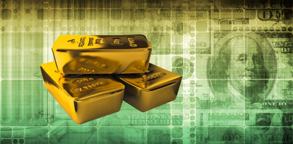 Gold als Krisenschutz. Bild: Depositphoto, Montage: Scigala Development.