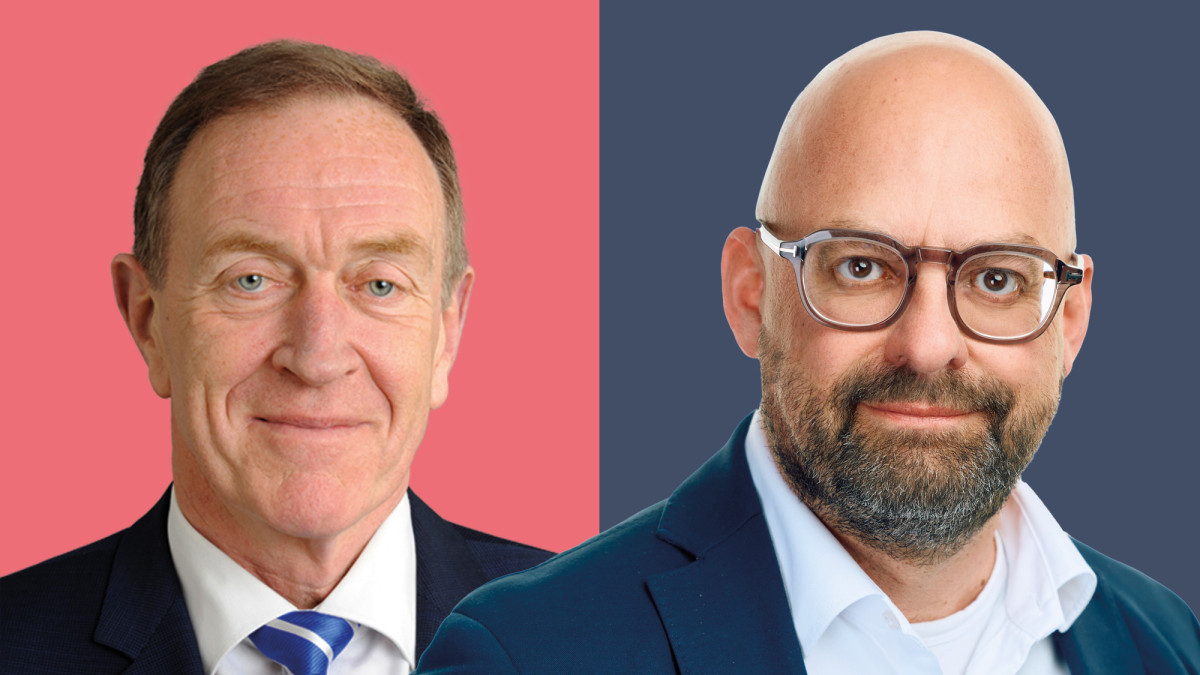 BVK-Präsident Michael H. Heinz und Prof. Dr. Henning Zülch von der HHL in Leipzig.